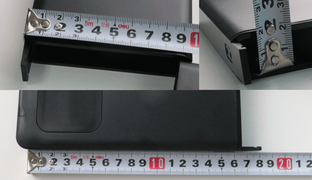 タイムロックコンテナの大きさ